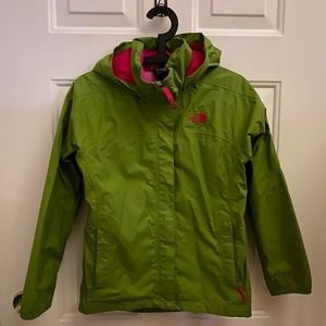 ECU North Face rain jacket.